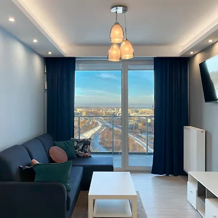 Z Widokiem Na Panorame Gdyni W Modern Tower Atal Lejlighed Gdynia