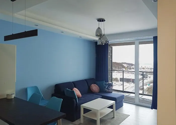 Appartement Z Widokiem Na Panorame Gdyni W Modern Tower Atal Gdynia